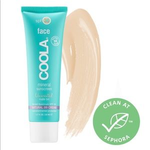 Coola matte tint mineral sunscreen